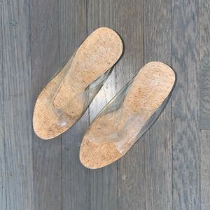 Cape Robbin Clear (Perspex) Cork Wedges